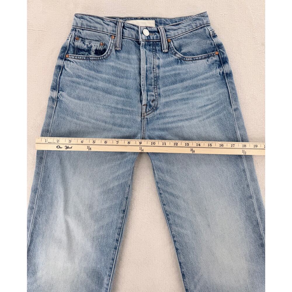 Mother Jeans The Rambler Ankle High Rise Relaxed 100% Cotton Bucket List 24 - Picture 6 of 10